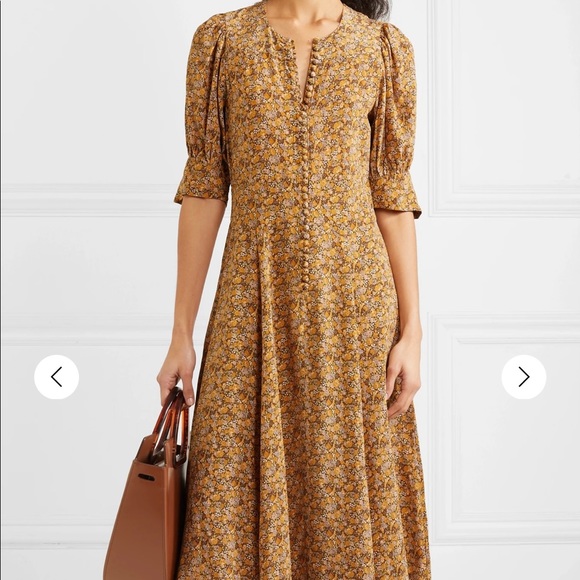 Doen Dresses & Skirts - Doen Laurel silk dress size XS